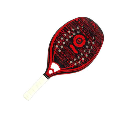 Raquete de Beach Tennis Turquoise Black Death Chall Vermelha é boa?