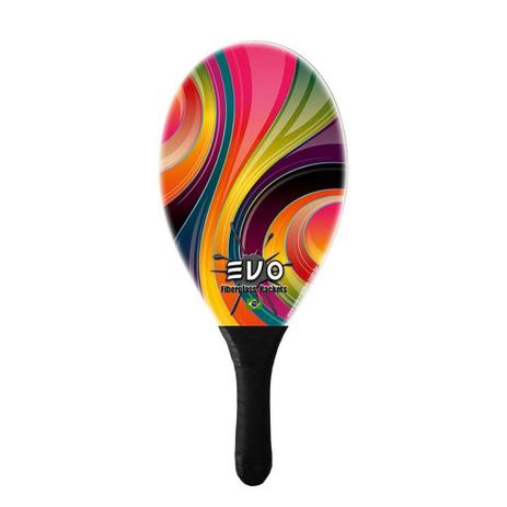 Raquete De Frescobol Evo Fibra de Vidro Abstrato Menor preço em Raquete De Frescobol Evo Fibra de Vidro Abstrato