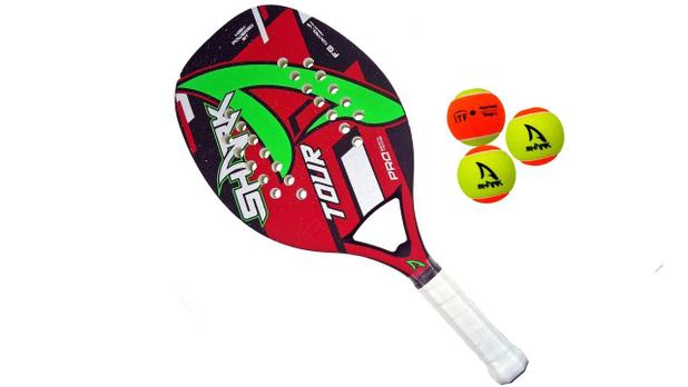 Raquete Shark Beach Tennis Tour 2019 + 3 Bolas Shark Brinde é ruim? Raquete Shark Beach Tennis Tour 2019 + 3 Bolas Shark Brinde é boa?
