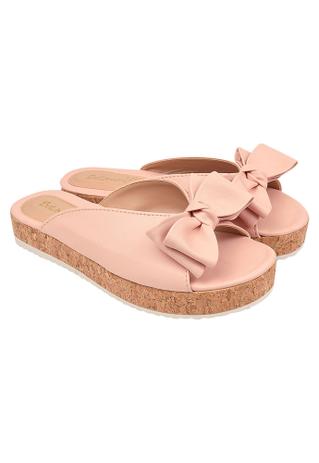 Rasteira Feminina Tendencia Moda 2021 Flatform Com Laço Napa Rosê Confort  Mariah - Mariah Calçados - Rasteirinha Feminina - Magazine Luiza