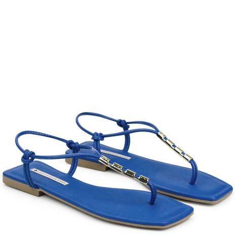 Rasteira Napa Naturale Blue 2020 Enfeite Vazado New - SAPATINHO DE LUXO -  Rasteirinha Feminina - Magazine Luiza