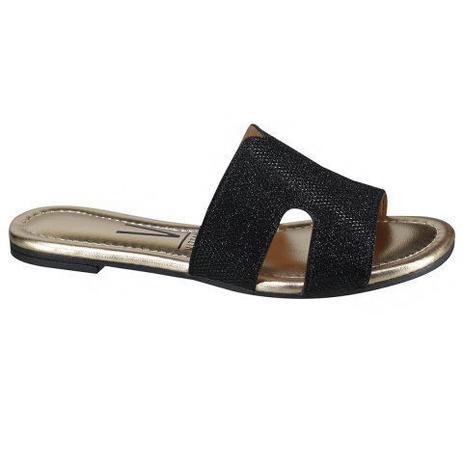 Rasteira Vizzano Glitter 6371122 - Rasteirinha Feminina - Magazine Luiza