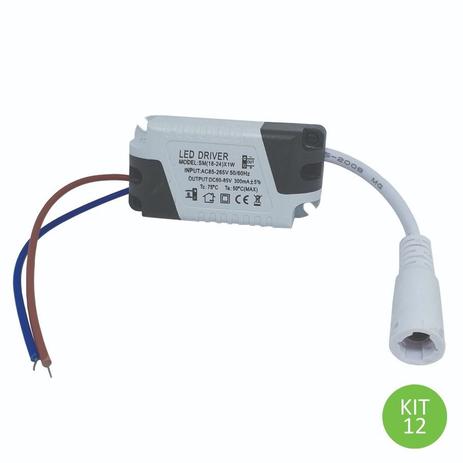 Reator Drive 1825w para Plafon Led Bivolt Kit 12 - Power xl Menor preço em Reator Drive 1825w para Plafon Led Bivolt Kit 12 - Power xl