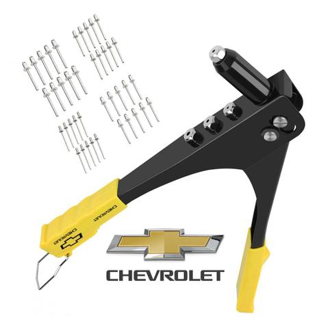 Rebitadeira Manual Alicate Rebitador Com 40 Rebites 4 Bicos - GM / CHEVROLET Menor preço em Rebitadeira Manual Alicate Rebitador Com 40 Rebites 4 Bicos - GM / CHEVROLET