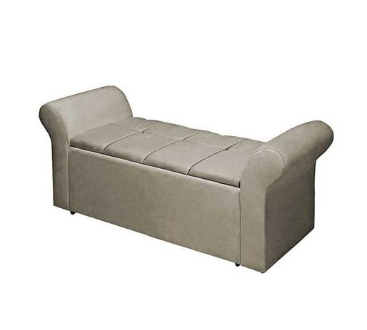 Recamier Baú Poliana 160 Cm Queen Suede Veludo Bege - Clickarapongas Menor preço em Recamier Baú Poliana 160 Cm Queen Suede Veludo Bege - Clickarapongas