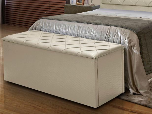 Recamier com Baú Dobuê Movelaria Bucareste - 160cm Menor preço em Recamier com Baú Dobuê Movelaria Bucareste - 160cm