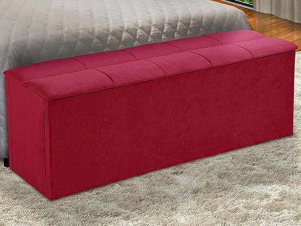 Recamier com Baú Dobuê Movelaria Munique - 140cm Menor preço em Recamier com Baú Dobuê Movelaria Munique - 140cm