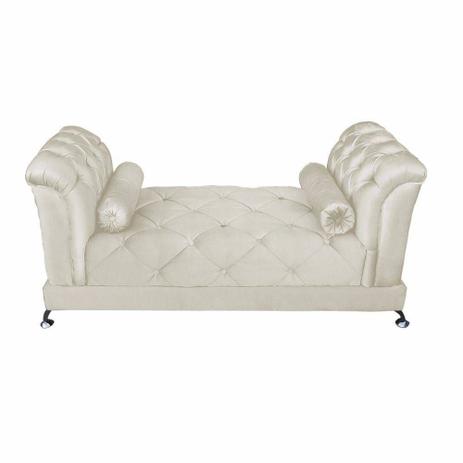 Recamier Sofá Para Sala Quarto e Recepção Athenas Suede Bege - DL Decor Menor preço em Recamier Sofá Para Sala Quarto e Recepção Athenas Suede Bege - DL Decor
