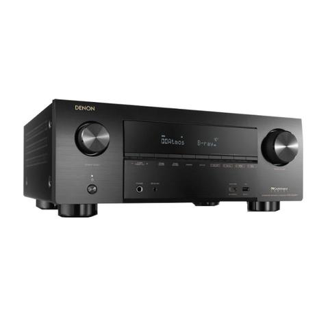 Receiver AVR X3500H 7.2 Canais HDMI Bluetooth Denon Menor preço em Receiver AVR X3500H 7.2 Canais HDMI Bluetooth Denon