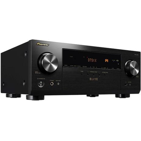 Receiver Pioneer Elite VSX LX105, 4K HDR, 5.2.2 Canais, Bluetooth, Dolby Atmos, 120V - VSX LX105 Menor preço em Receiver Pioneer Elite VSX LX105, 4K HDR, 5.2.2 Canais, Bluetooth, Dolby Atmos, 120V - VSX LX105