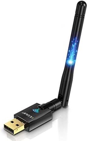 Receptor Adaptador Wifi Para Computador E Notebook 900 Mbps - LD Variedades Menor preço em Receptor Adaptador Wifi Para Computador E Notebook 900 Mbps - LD Variedades