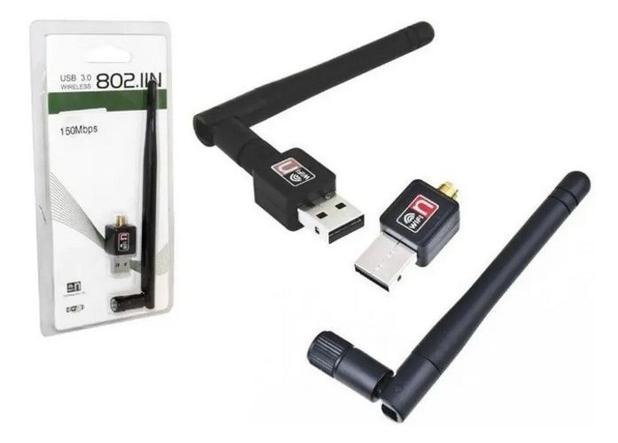 Receptor Antena Wifi Wireless Adaptador 1200mbps para computador - Smart Menor preço em Receptor Antena Wifi Wireless Adaptador 1200mbps para computador - Smart