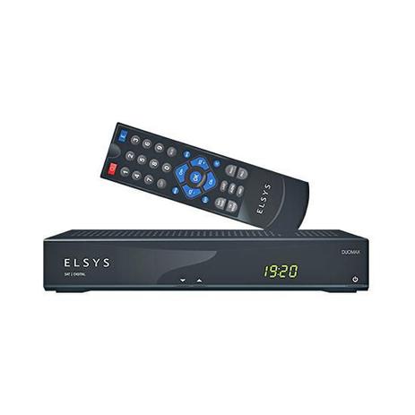Receptor De Satélite Elsys Anadigi Duomax Sd Duplo Tuner Etrs49 Menor preço em Receptor De Satélite Elsys Anadigi Duomax Sd Duplo Tuner Etrs49