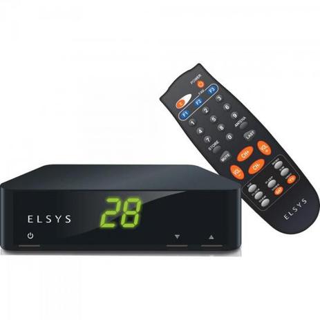 Receptor de TV Analógico PETIT ETRS39 Preto ELSYS - 139 Menor preço em Receptor de TV Analógico PETIT ETRS39 Preto ELSYS - 139
