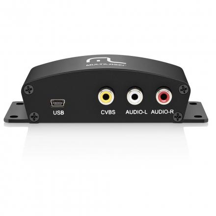 Receptor de TV Digital Automotivo One Seg Multilaser - AU907 Menor preço em Receptor de TV Digital Automotivo One Seg Multilaser - AU907