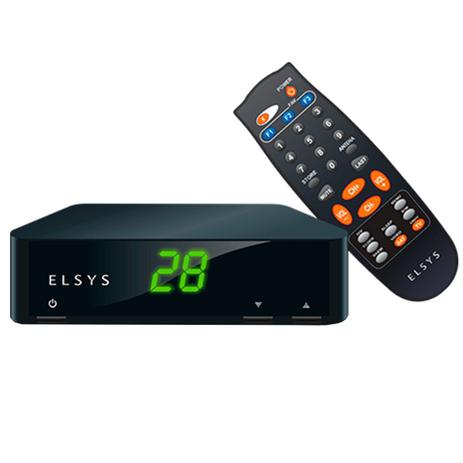 Receptor de TV via Satélite Analógico Petit - Elsys Menor preço em Receptor de TV via Satélite Analógico Petit - Elsys