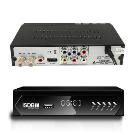 Receptor Hdtv Digital Isdbt Conversor Set Top Box Menor preço em Receptor Hdtv Digital Isdbt Conversor Set Top Box