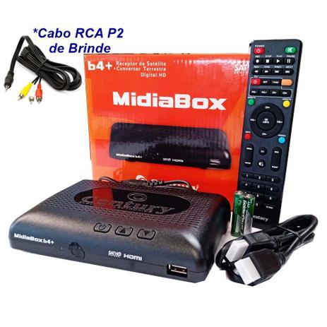 Receptor Midiabox B4+ Century Hd Digital Ultimo Lançamento Menor preço em Receptor Midiabox B4+ Century Hd Digital Ultimo Lançamento