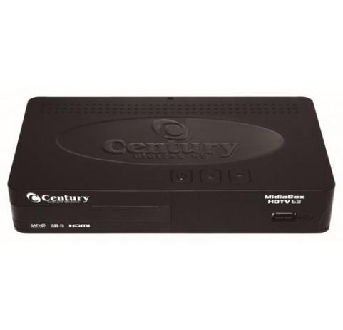 Receptor Midiabox HDTV B3 com convesor digital interno - Century Menor preço em Receptor Midiabox HDTV B3 com convesor digital interno - Century