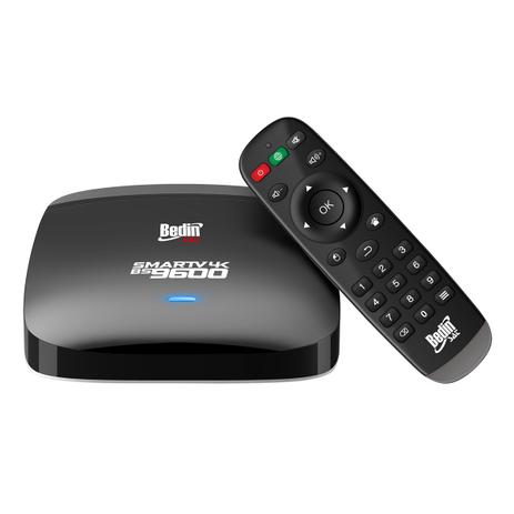 Receptor Para Tv Smart Box Android 6.0 Preto 4K BS9600 Bedin Sat Menor preço em Receptor Para Tv Smart Box Android 6.0 Preto 4K BS9600 Bedin Sat
