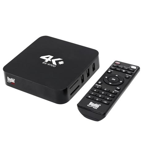 Receptor Smartbox BS-9700 Bedinsat 2GB 4K Android - Bedin sat Menor preço em Receptor Smartbox BS-9700 Bedinsat 2GB 4K Android - Bedin sat