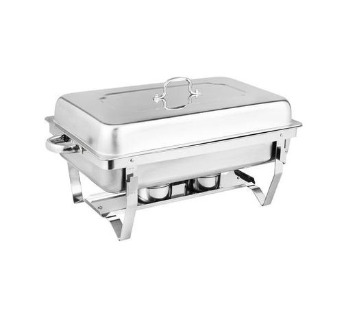 Rechaud 2 Cubas Aço Inox 9,5 Litros - Palácio Menor preço em Rechaud 2 Cubas Aço Inox 9,5 Litros - Palácio