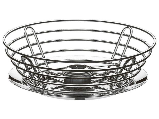 Rechaud Aço Inox Brinox Redondo 1 Peça - Plátanos 1029/001 Menor preço em Rechaud Aço Inox Brinox Redondo 1 Peça - Plátanos 1029/001
