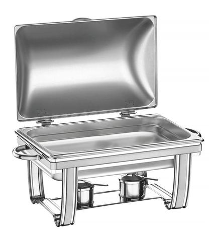 Rechaud Banho-maria Com Tampa Econômico Aço Inox - Fogareiro Tramontina 61045/010 - Tramontina farroupilha Menor preço em Rechaud Banho-maria Com Tampa Econômico Aço Inox - Fogareiro Tramontina 61045/010 - Tramontina farroupilha