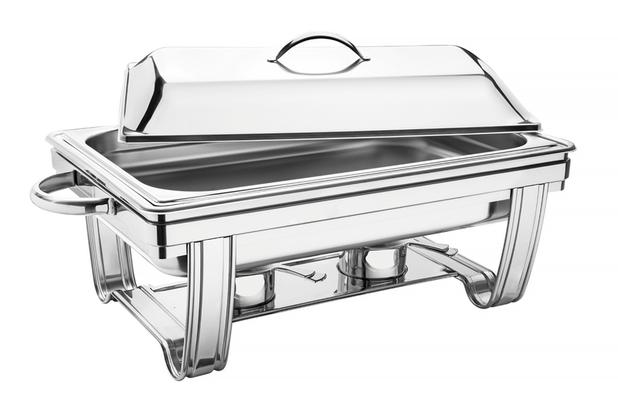 Rechaud Banho-maria Retangular Com Tampa Removível Aço Inox - Fogareiro Tramontina 61047/010 - Tramontina farroupilha Menor preço em Rechaud Banho-maria Retangular Com Tampa Removível Aço Inox - Fogareiro Tramontina 61047/010 - Tramontina farroupilha