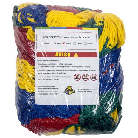 Rede de Proteção Colorida Canguri para Cama Elástica de 3,05/3,10 m Menor preço em Rede de Proteção Colorida Canguri para Cama Elástica de 3,05/3,10 m