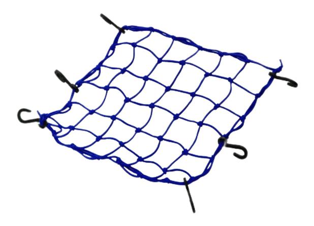 Rede Elástica Aranha Capacete Bagageiro De MOTO AZUL - PROFI Menor preço em Rede Elástica Aranha Capacete Bagageiro De MOTO AZUL - PROFI