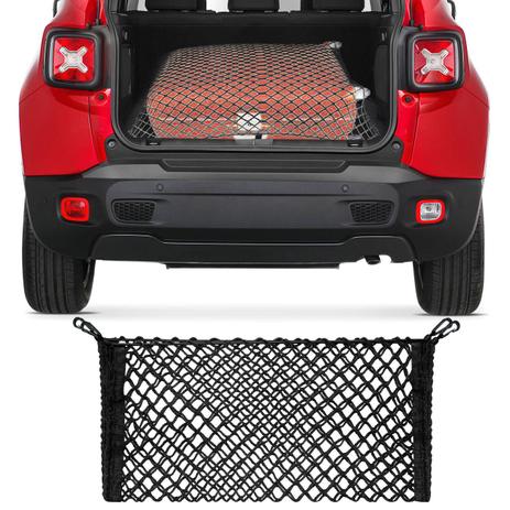 Rede Elástica para Porta Malas SUVs Universal Preta com Ganchos Plásticos - Cargonet é boa?