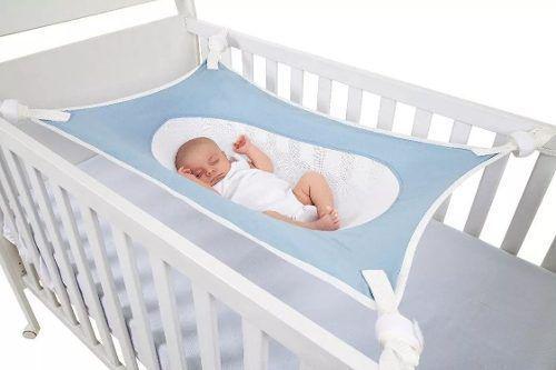 Rede Para Berço Cama Caminha Segura Primeiro Sono Azul Claro - Baby Pil Menor preço em Rede Para Berço Cama Caminha Segura Primeiro Sono Azul Claro - Baby Pil
