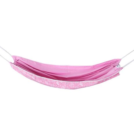 Menor preço em Rede para Berço Letrinhas Rosa BabyKinha