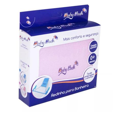 Redinha Banheira Rosa Baby Bath - Rosa Menor preço em Redinha Banheira Rosa Baby Bath - Rosa
