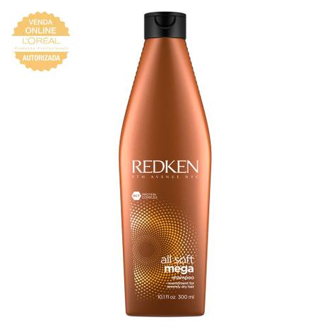 Redken All Soft Mega - Shampoo Hidratante Menor preço em Redken All Soft Mega - Shampoo Hidratante