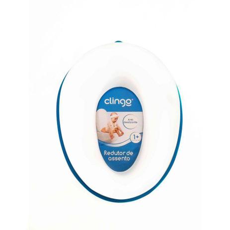 Redutor de Assento Sanitário Clingo - Azul - Azul é boa?