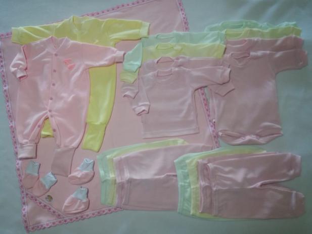 roupa saida maternidade bebe