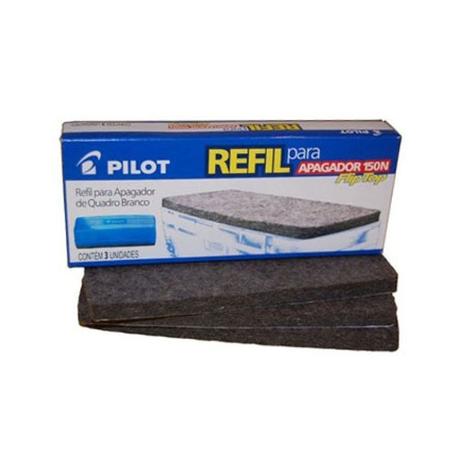 Refil Apagador para Quadro Branco Pilot 150-N CX C/3 UN Menor preço em Refil Apagador para Quadro Branco Pilot 150-N CX C/3 UN