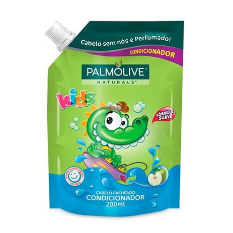 Refil Condicionador Palmolive Kids Cabelos Cacheados 200ml Menor preço em Refil Condicionador Palmolive Kids Cabelos Cacheados 200ml