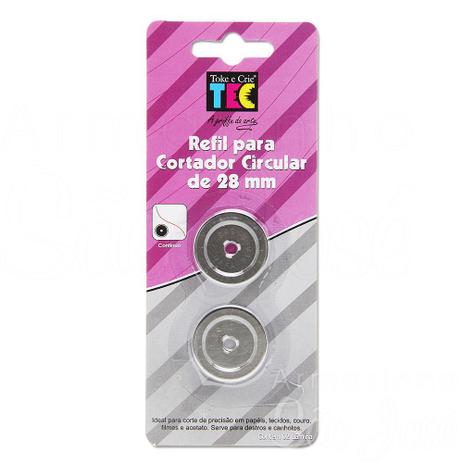 Refil de Lâminas Toke e Crie - para Cortador Circular Contínuo de 28 mm 835 DI017 Menor preço em Refil de Lâminas Toke e Crie - para Cortador Circular Contínuo de 28 mm 835 DI017