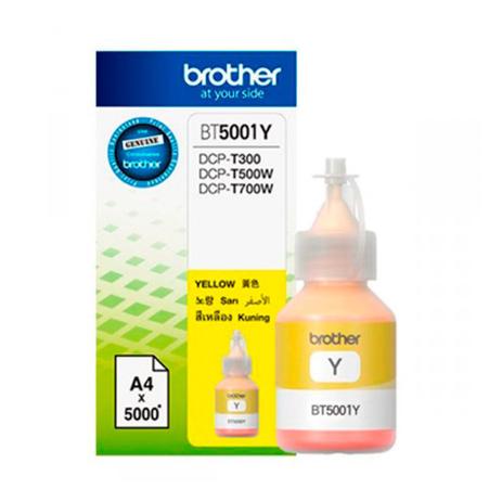 Refil de tinta BT-5001Y InkTank Brother DCP-T300 T700W T500W MFC-T810W Menor preço em Refil de tinta BT-5001Y InkTank Brother DCP-T300 T700W T500W MFC-T810W