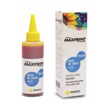 Refil de tinta comp t664420/t673420 epson amarelo 611619-2 maxprint é boa?