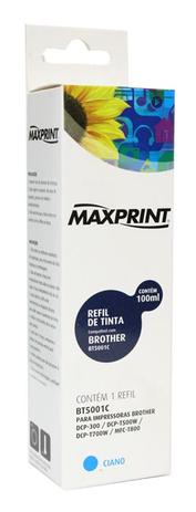 Refil de Tinta Compatível Brother BT5001C Ciano - Maxprint 611602-5 Menor preço em Refil de Tinta Compatível Brother BT5001C Ciano - Maxprint 611602-5