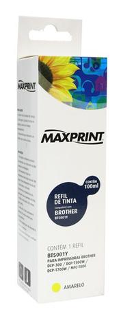 Refil de Tinta Compatível Brother BT5001Y Amarelo - Maxprint 611604-4 Menor preço em Refil de Tinta Compatível Brother BT5001Y Amarelo - Maxprint 611604-4
