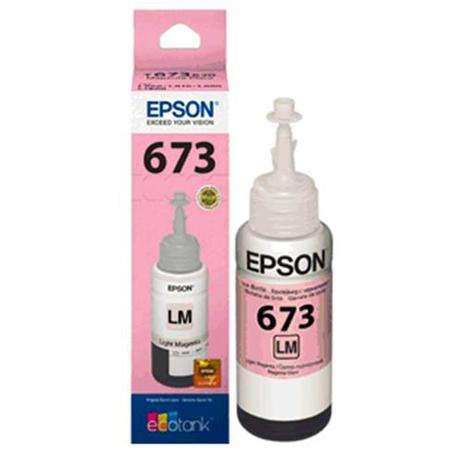 Menor preço em Refil De Tinta Epson Magenta Claro Para Impressora L800, L805 E L1800 - T673620-Al