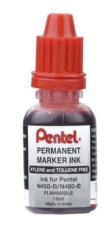Refil de Tinta para Marcador N450/N460 Vermelho 15 ml Ref. NR401-B Pentel Menor preço em Refil de Tinta para Marcador N450/N460 Vermelho 15 ml Ref. NR401-B Pentel