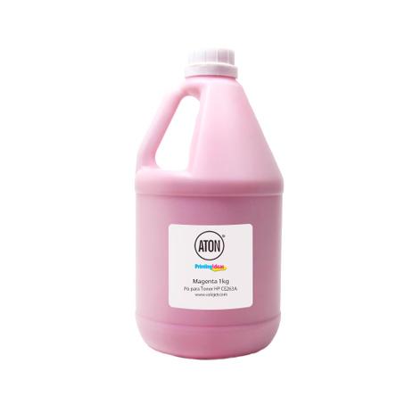 Refil de Toner HP CP4025 CE263A 647A Magenta 1Kg Aton Menor preço em Refil de Toner HP CP4025 CE263A 647A Magenta 1Kg Aton