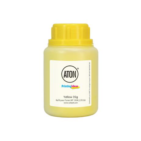 Refil de Toner Para HP 130A CF352 M177FW M176N ATON Yellow 35g - Valejet Menor preço em Refil de Toner Para HP 130A CF352 M177FW M176N ATON Yellow 35g - Valejet