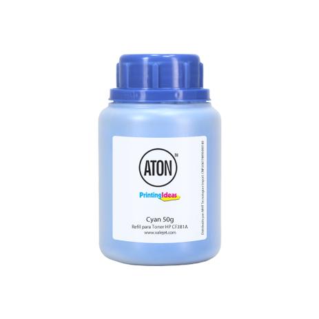 Refil de Toner Para HP M476DN M476DW ATON CF381A Cyan 50g Menor preço em Refil de Toner Para HP M476DN M476DW ATON CF381A Cyan 50g